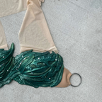 Custom Seaweed Top Slot, Cup Sizes B,C,D, &DD