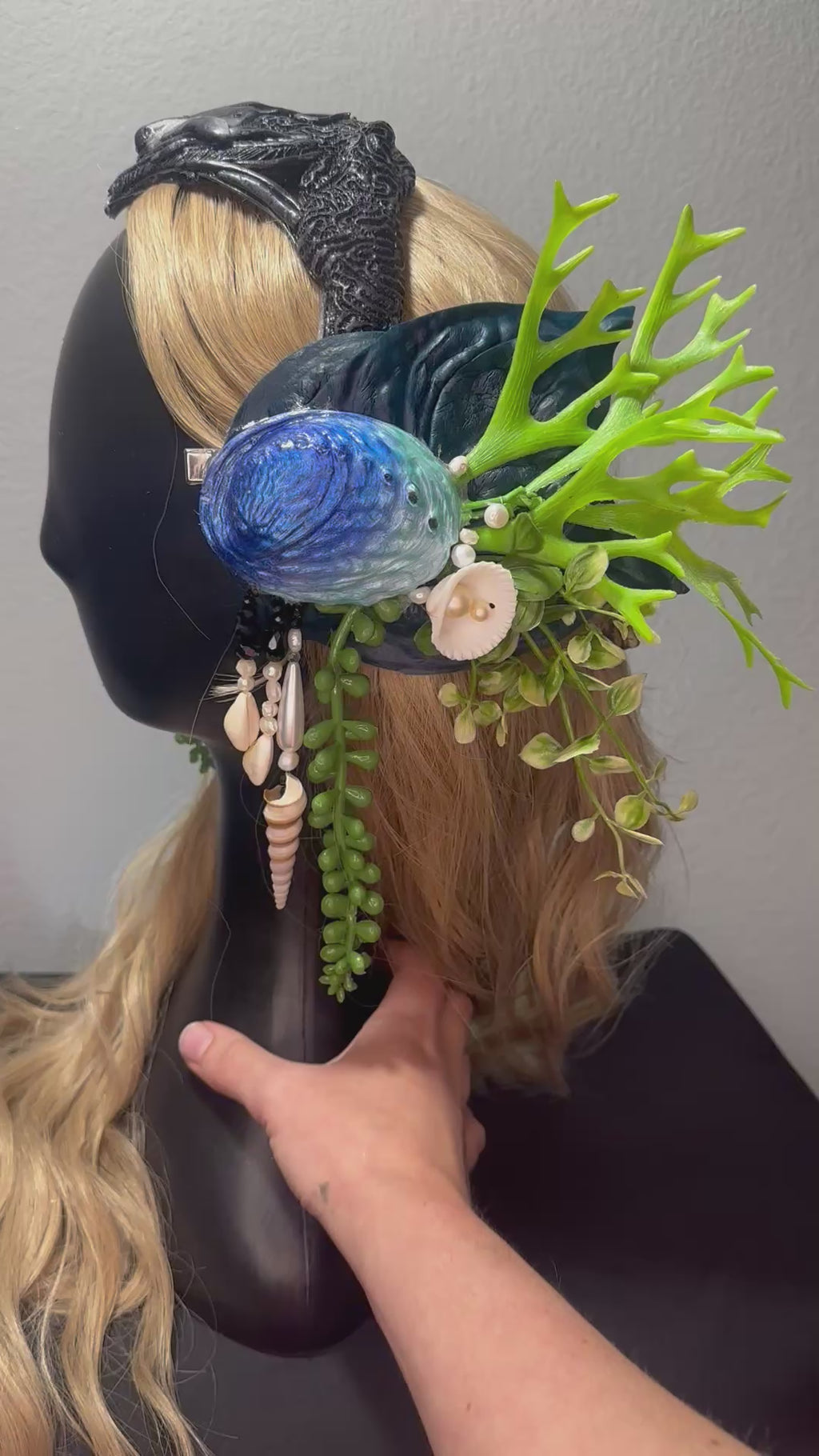 Custom Mermaid Headpiece — Made to Order