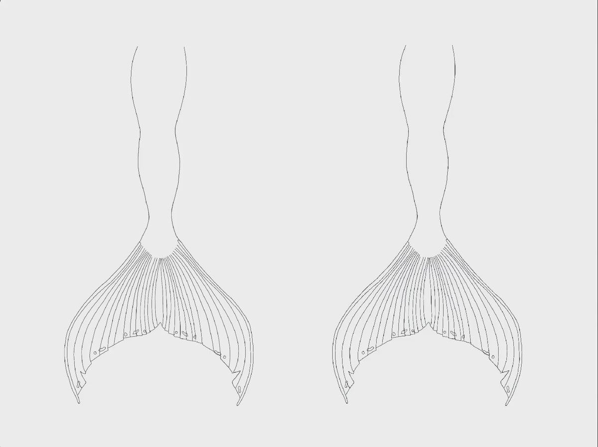 Custom Mermaid Tail Design