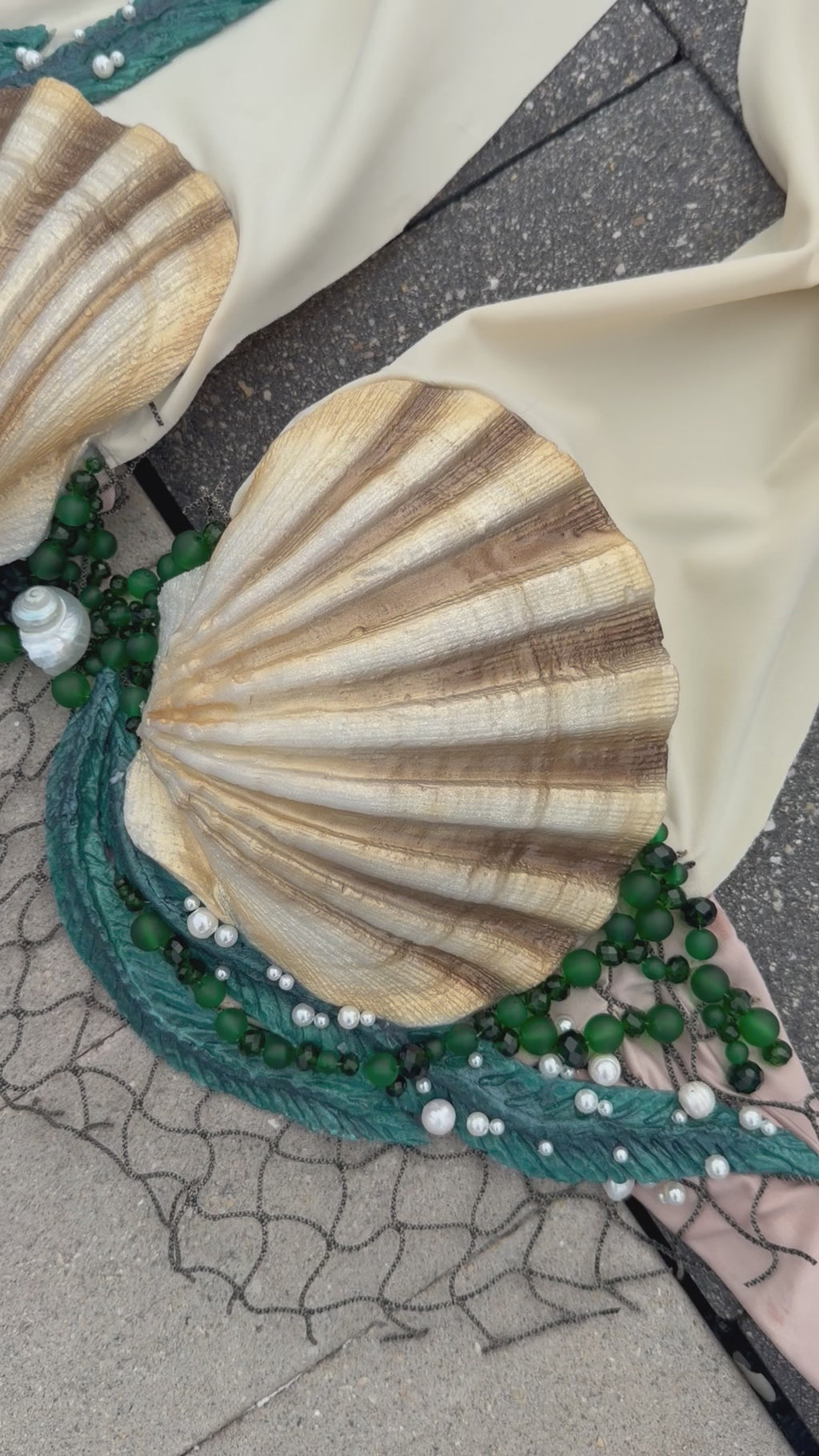 Moonlit Reef Glow-in-the-Dark Mermaid Top
