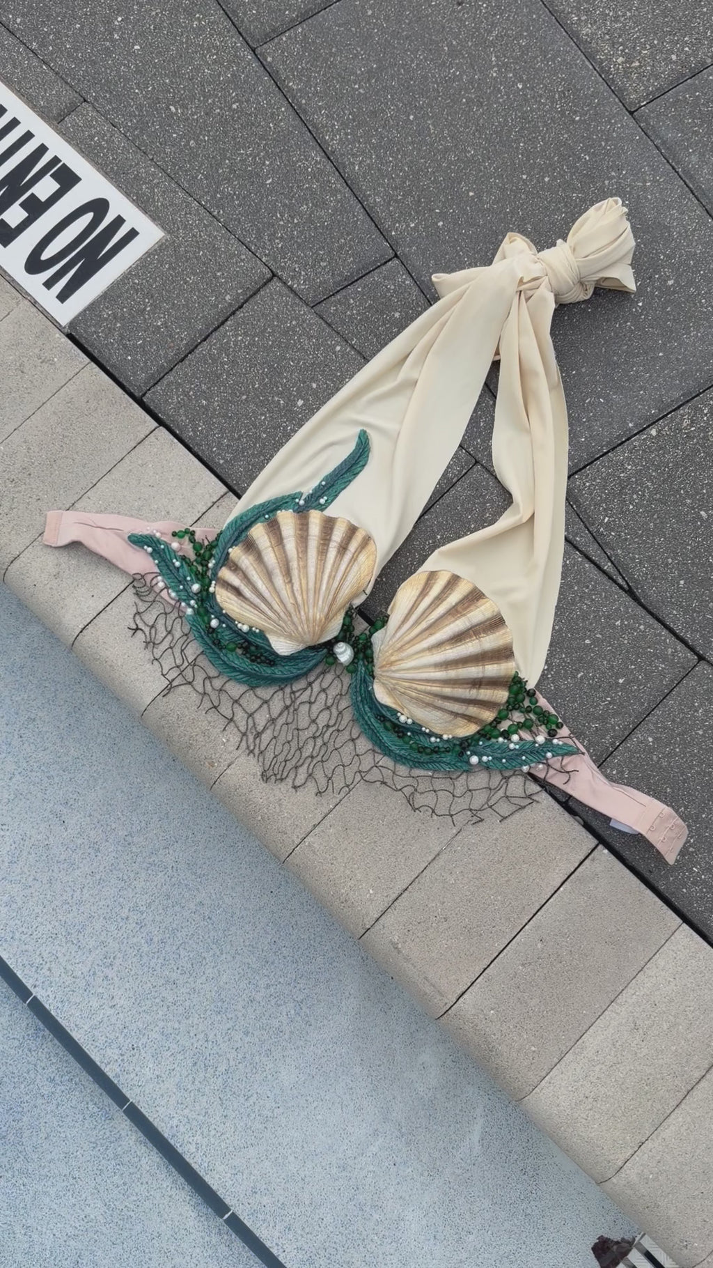 Moonlit Reef Glow-in-the-Dark Mermaid Top