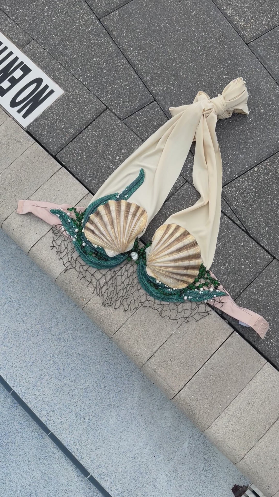Moonlit Reef Glow-in-the-Dark Mermaid Top