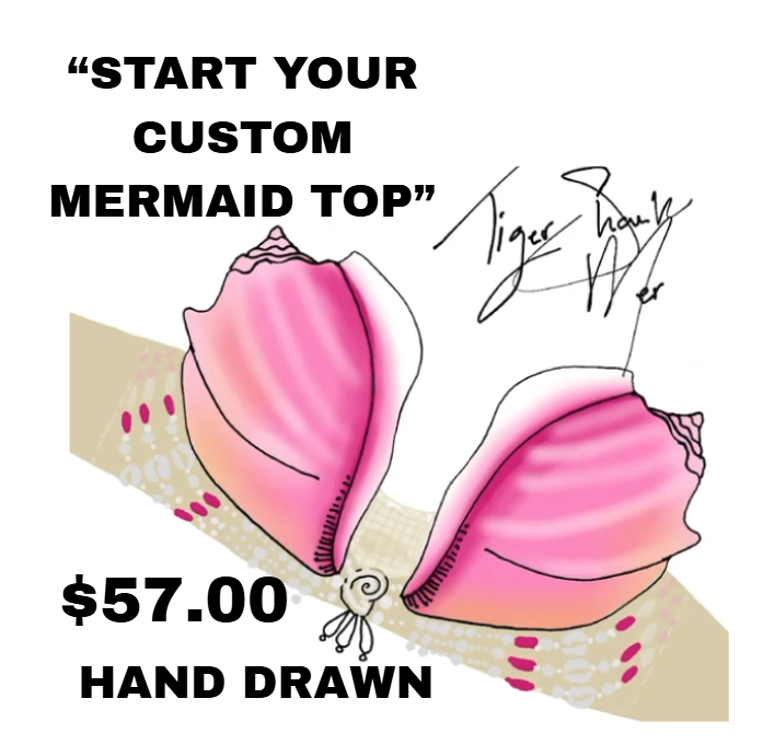Start Your Custom Mermaid Top | $57 Design Deposit